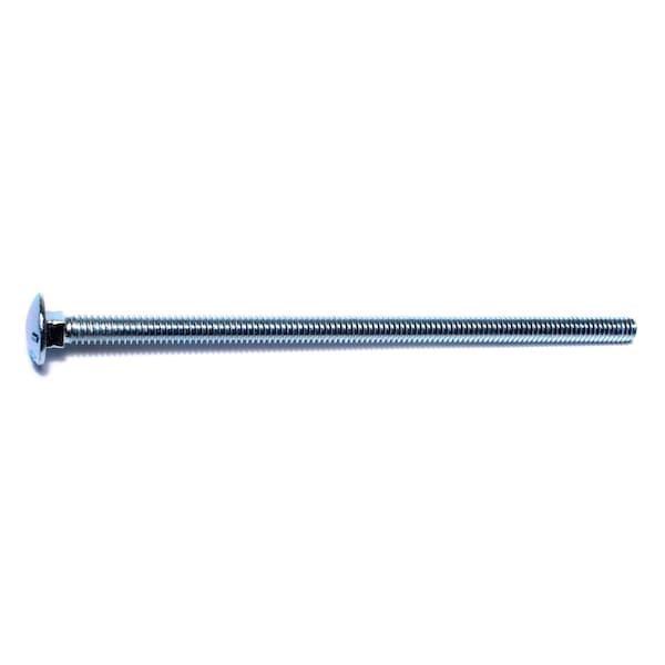 Midwest Fastener 1/4"-20 x 5-1/2" Zinc Plated Grade 2 / A307 Steel Coarse Thread Carriage Bolts 100PK 54421 - main